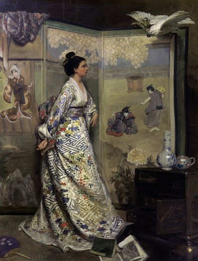 日本の崇拝者 作： Gustave Léonard de Jonghe